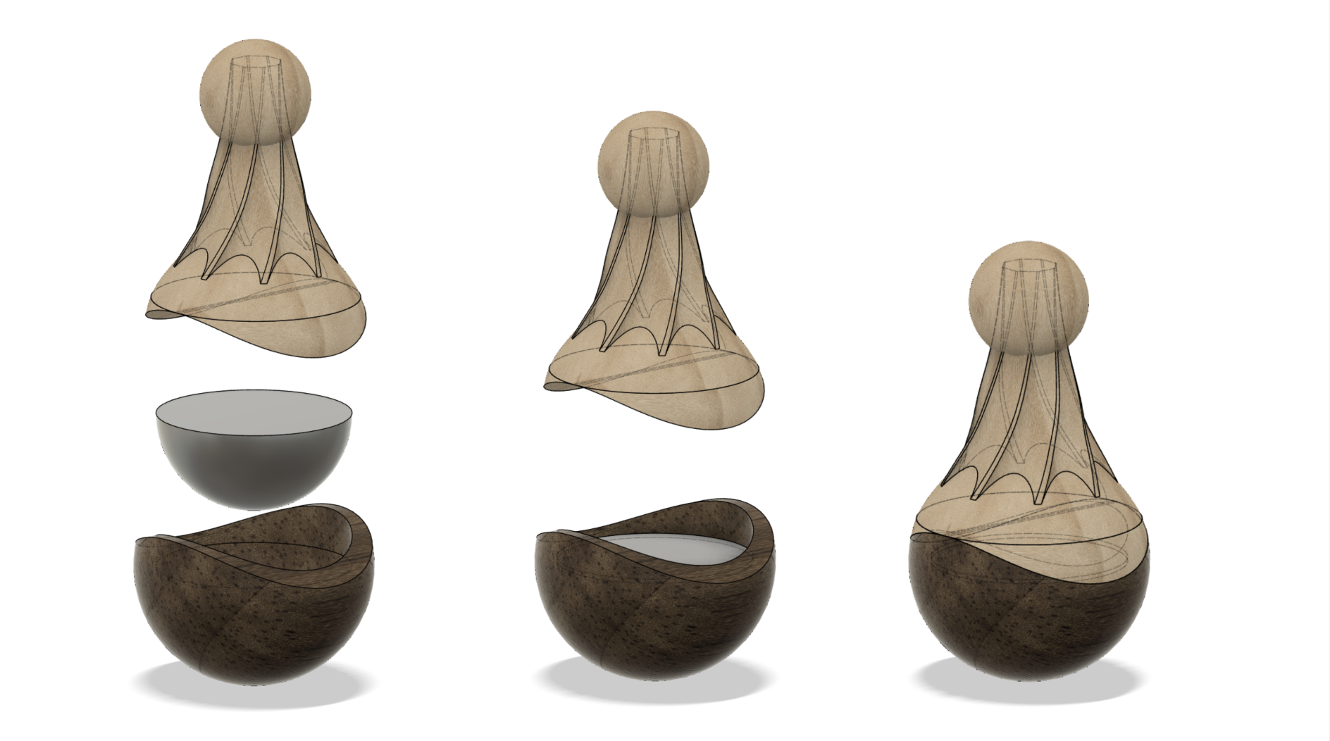 Assembly of Components for Each Piece