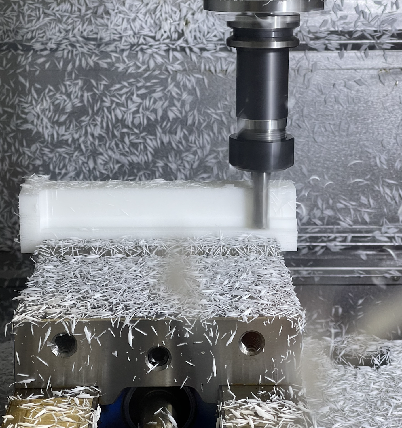 CNC Milling Delrin Component