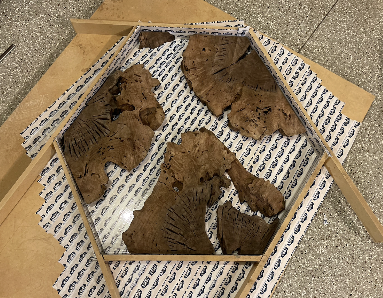 Setup for Expoxy Pour Mold